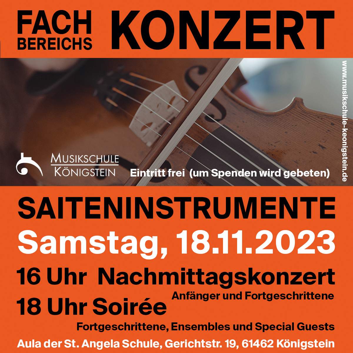 Saiteninstrumente Konzert