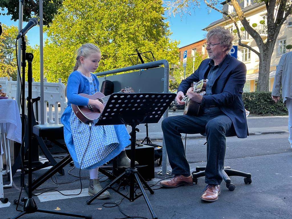 Die Musikschule beim Königsteiner Oktoberfest 2023